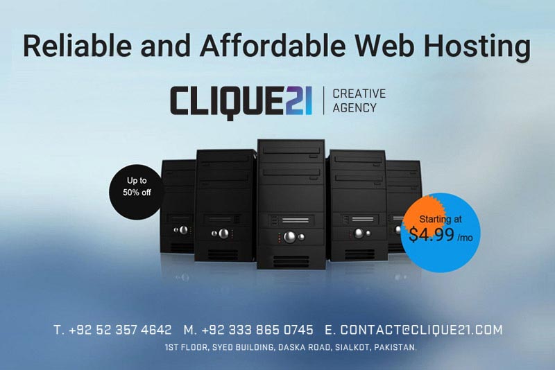 Professional Web Hosting Services Provider in Sialkot